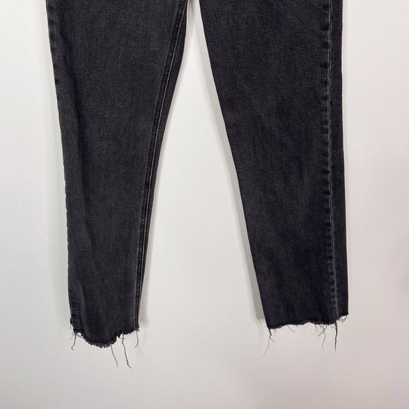 Aritzia Denim Forum 25 Arlo High Rise Straight Leg Jeans Organic Cotton Stretch - Picture 4 of 13